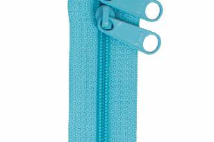 Handbag Zipper 40in Parrot Blue - Happy Little Quilt Shop
