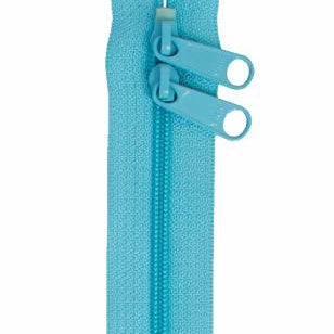Handbag Zipper 40in Parrot Blue - Happy Little Quilt Shop
