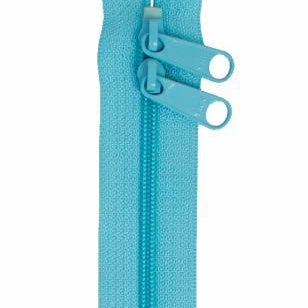 Handbag Zipper 40in Parrot Blue - Happy Little Quilt Shop