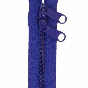 Handbag Zipper 40in Cobalt-Double-Slide - Happy Little Quilt Shop