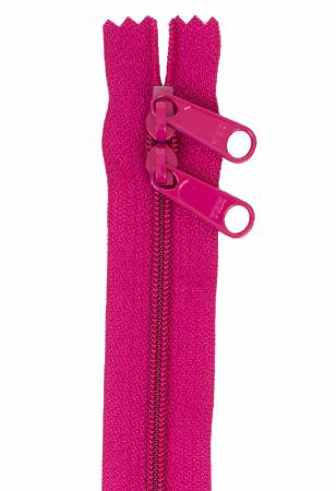 Handbag Zipper 40in Crazy Plum-Double-Slide - Happy Little Quilt Shop