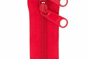 Handbag Zipper 40in - Hot Red - Happy Little Quilt Shop