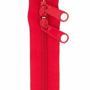 Handbag Zipper 40in - Hot Red - Happy Little Quilt Shop