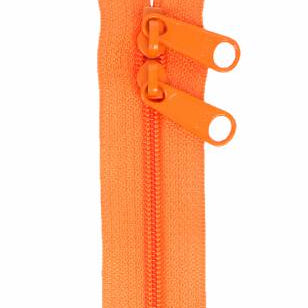 Handbag Zipper 40in Pumpkin-Double-Slide - Happy Little Quilt Shop
