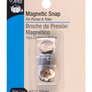 Magnetic Snap Gold - Happy Little Quilt Shop