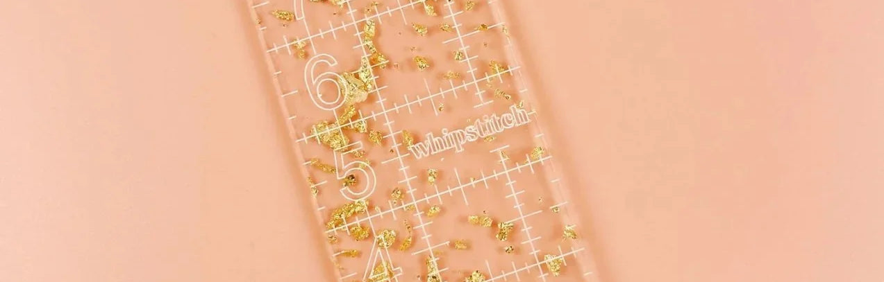 Feral Notions Golden Ruler 2.5*10 inch - Happy Little Quilt Shop