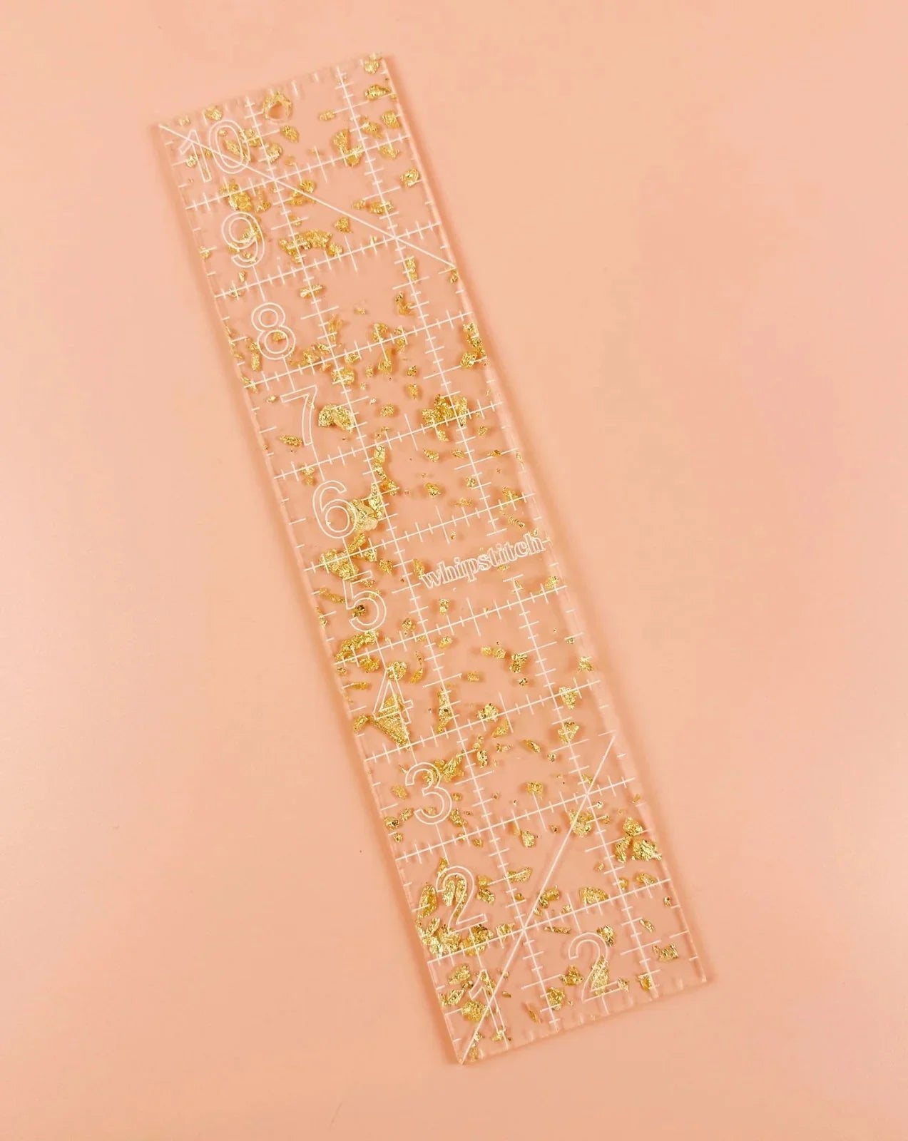 Feral Notions Golden Ruler 2.5*10 inch - Happy Little Quilt Shop