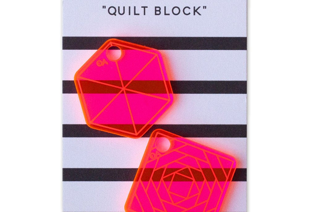 Quilt Block Zipper Pulls - Happy Little Quilt Shop