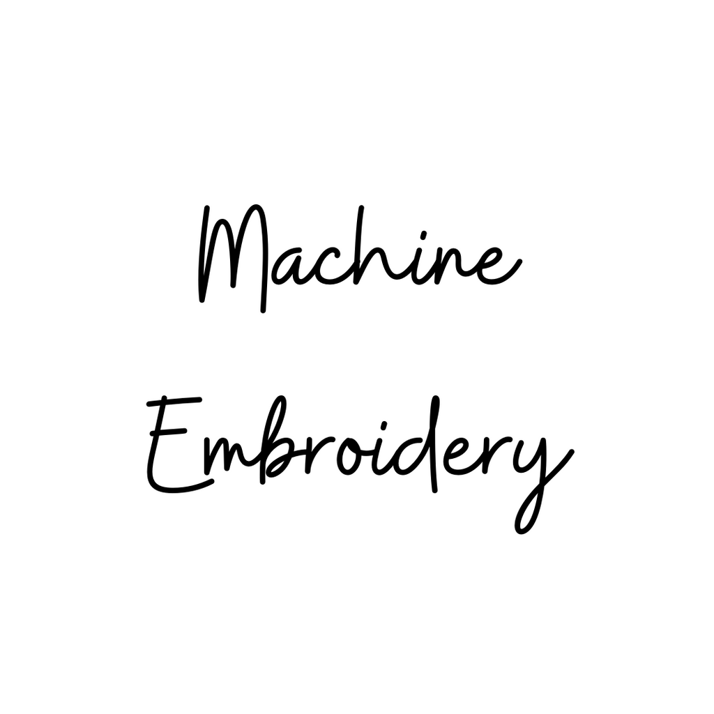 Machine Embroidery