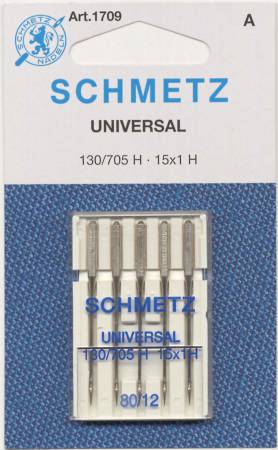 Schmetz Universal Machine Needle Size 12/80 - Happy Little Quilt Shop