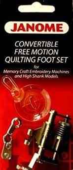 Convertible Free Motion Quilting Foot Set