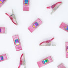 Pink Glitter Clips | Pack of 25 - Happy Little Quilt Shop