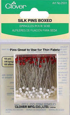 Silk Pins With Glass Heads 2501 Clover