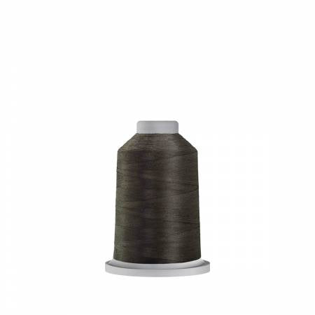 Glide 40wt Polyester Thread 1,100 yd Mini King Spool Medium Grey - Happy Little Quilt Shop