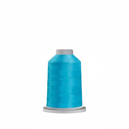 Glide 40wt Polyester Thread 1,100 yd Mini King Spool Dark Aqua - Happy Little Quilt Shop