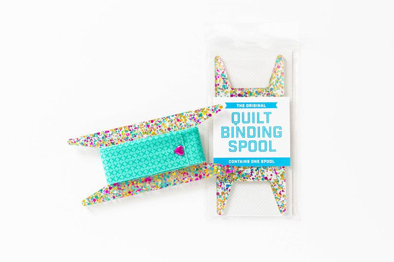 Gliter Binding Spool Teal/Aq/Gl SSC 300 Stitch Supply#1 - Happy Little Quilt Shop