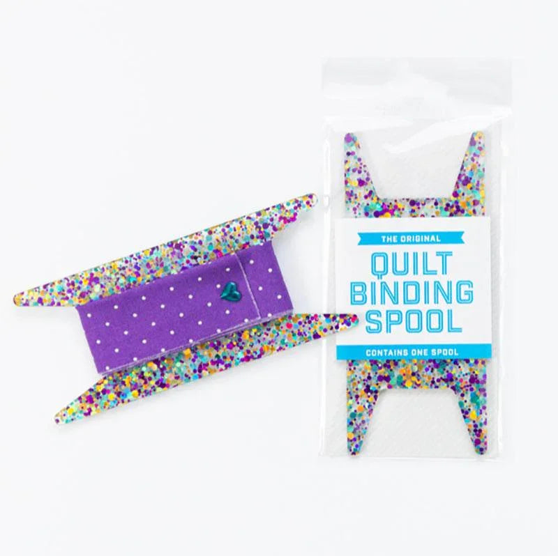 Glitter Binding Spool Purpl/Teal SSC 304 Stitch Supply - Happy Little Quilt Shop