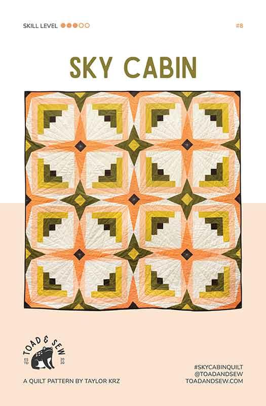Sky Cabin Quilt Pattern by Toad & Sew - Happy Little Quilt Shop
