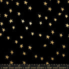 Starry Metallic Black Gold RS4109 50M Ruby Star - Happy Little Quilt Shop