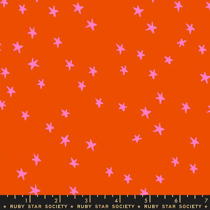 Starry Warm Red RS4109 53 Ruby Star - Happy Little Quilt Shop