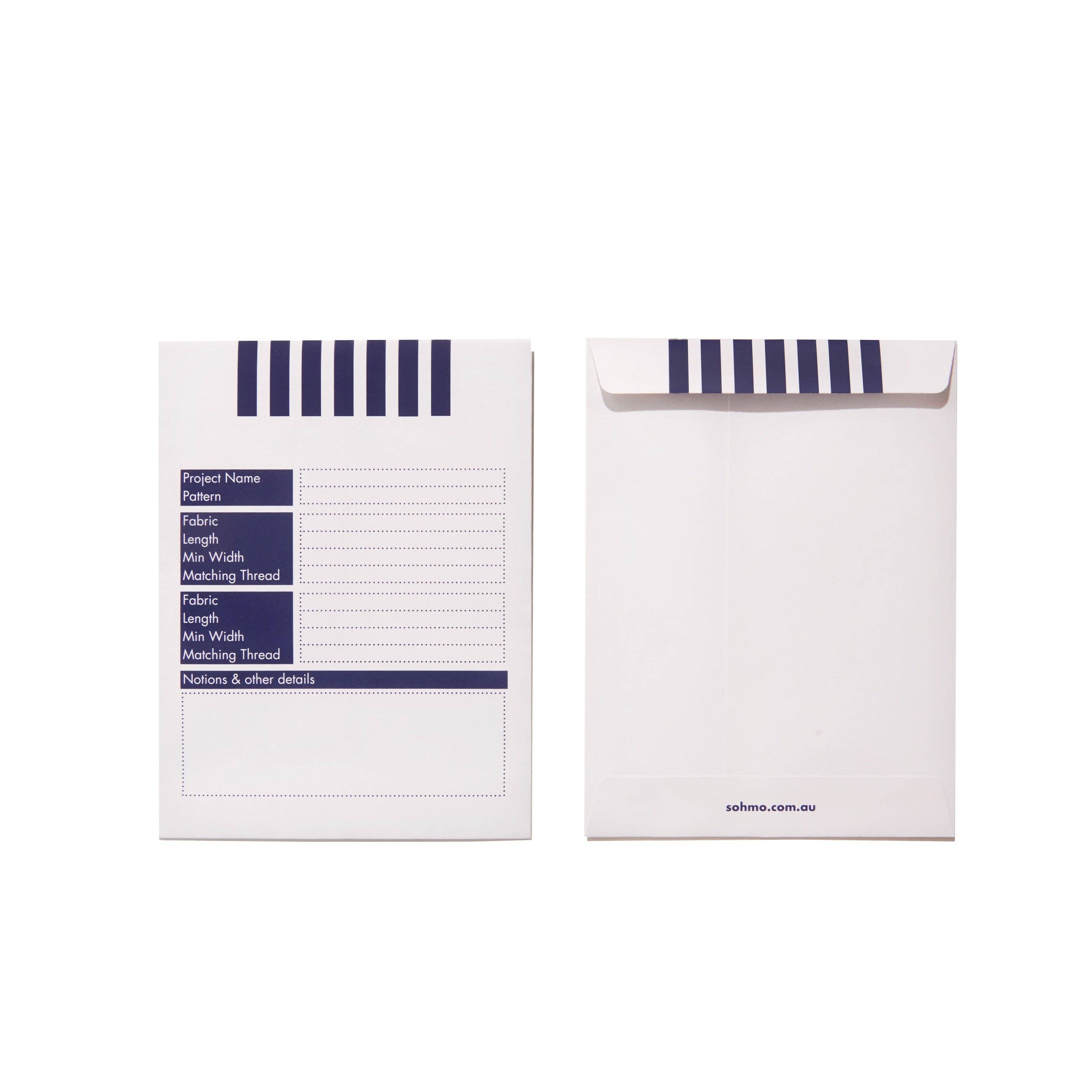 SOHMO - Project Envelopes - Happy Little Quilt Shop