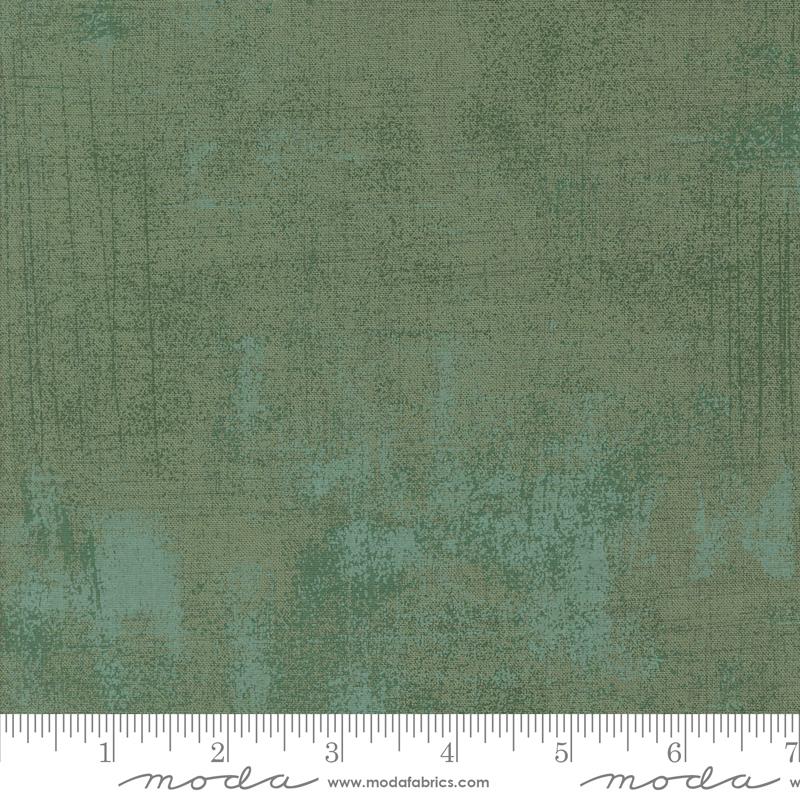 Acorn Hollow Grunge Eucalyptus 30150 604 Moda Fabric - Happy Little Quilt Shop