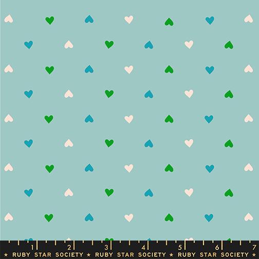 Best Day Ever Turquoise RS0091 20 Ruby Star Society - Happy Little Quilt Shop