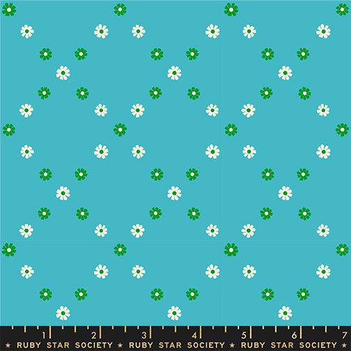 Best Day Ever Dark Turquoise RS0107 16 Ruby Star Society - Happy Little Quilt Shop