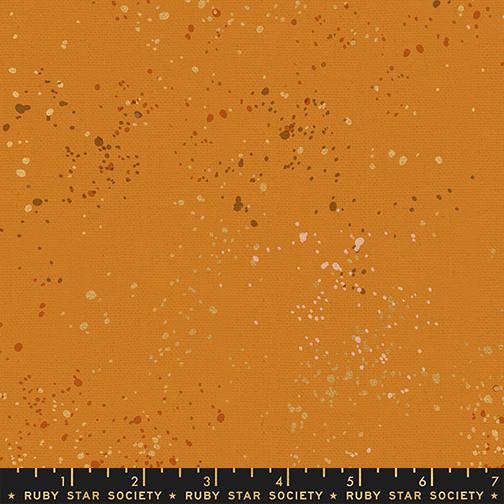 Speckled Canvas Metallic Earth RS1117 26LM Ruby Star - Happy Little Quilt Shop