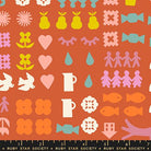 Paper Cuts 2 Persimmon RS1107 14 Ruby Star Society - Happy Little Quilt Shop