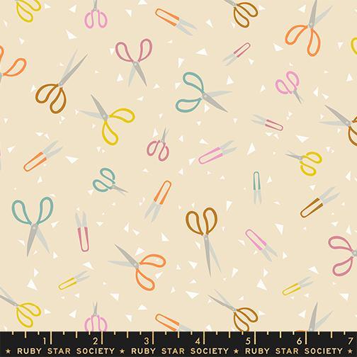 Paper Cuts 2 Parchment RS1111 11 Ruby Star#1 - Happy Little Quilt Shop