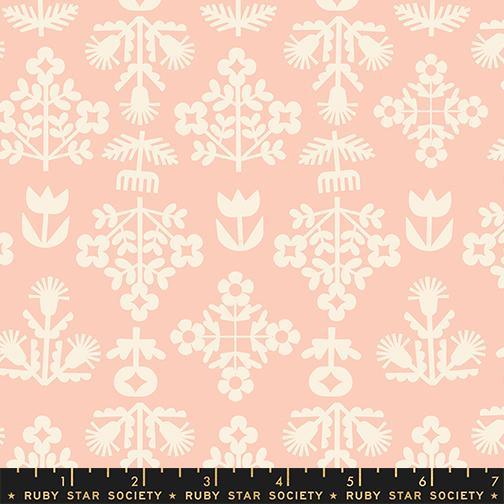 Paper Cuts 2 Peach Puff RS1112 13 Ruby Star#1 - Happy Little Quilt Shop