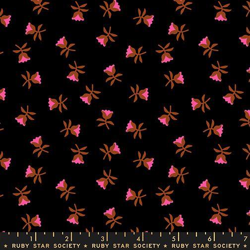 Mystic Fable Soft Black RS4151 18 Ruby Star#1 - Happy Little Quilt Shop