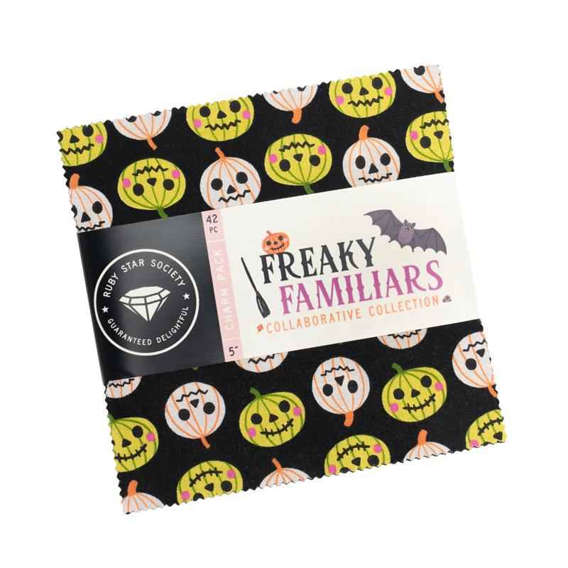 Freaky Familiars Charm Pack RS5190PP Ruby Star Precut#1