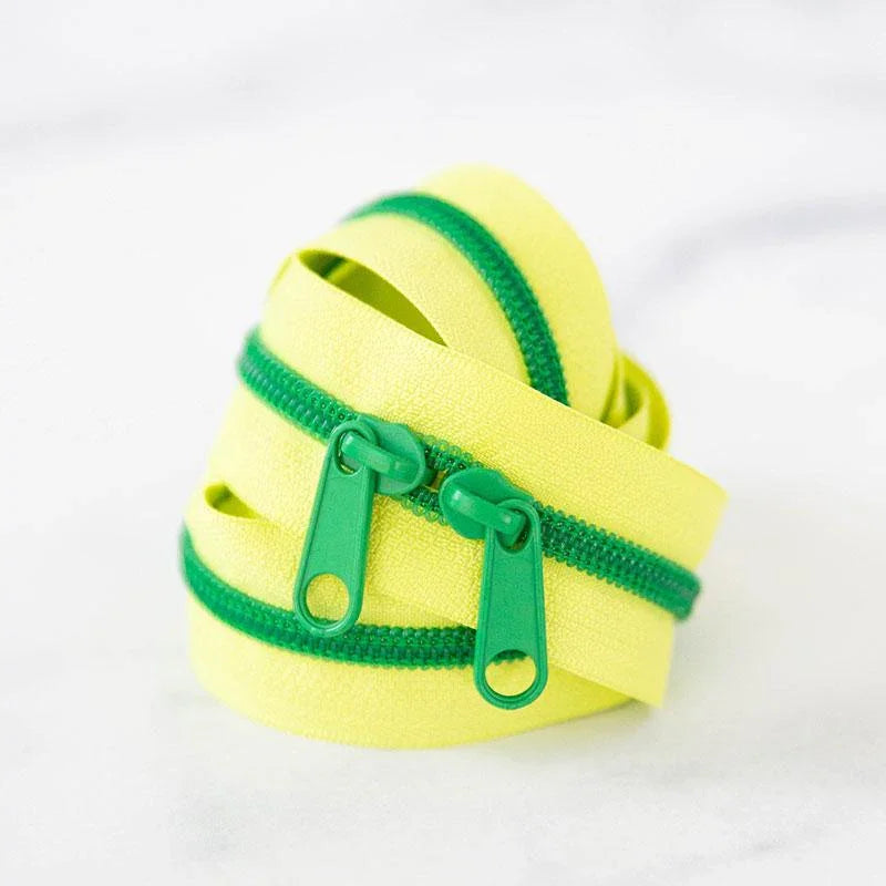30" Zipper Lemon Lime SSCZ14 Stitch Supply#1 - Happy Little Quilt Shop