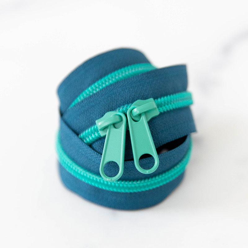 30" Zipper Tealtastic SSCZ21 Stitch Supply - Happy Little Quilt Shop