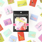 Renaissance Quilt Label - Snip Snip - Happy Little Quilt Shop