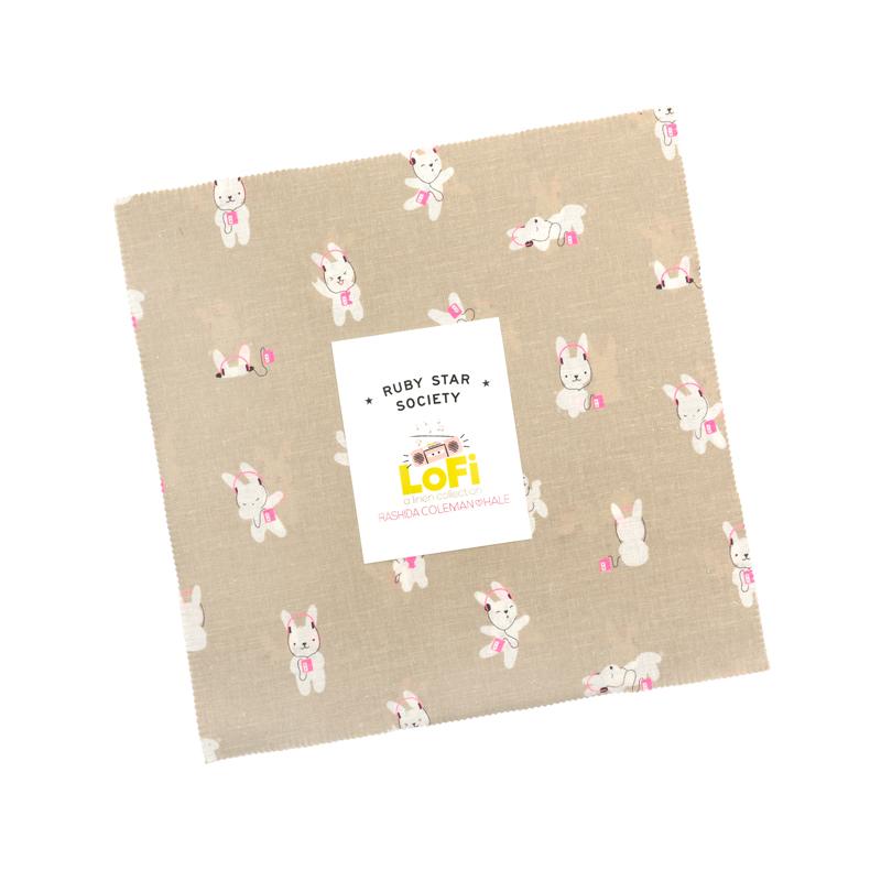 Lofi Linens Layer CakeÂ® RS1129LC Ruby Star Precut#1 - Happy Little Quilt Shop