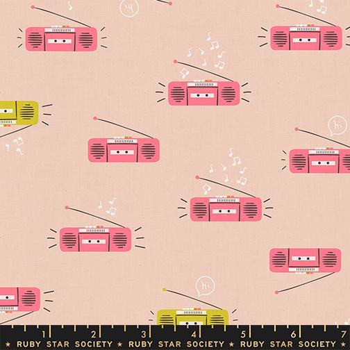 Lofi Linens Peach Blossom RS1130 21CL Ruby Star#1 - Happy Little Quilt Shop