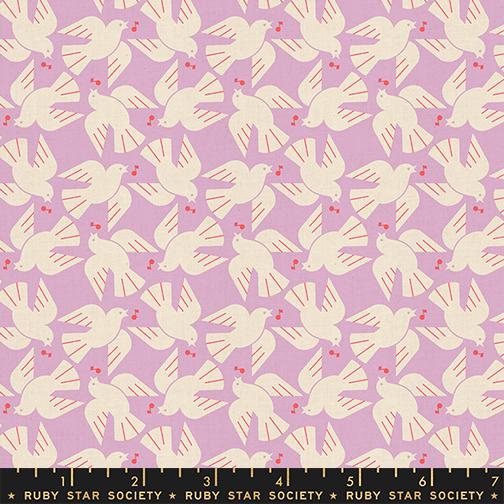 Lofi Linens Wisteria RS1131 23CL Ruby Star#1 - Happy Little Quilt Shop