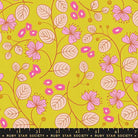 Lofi Linens Citron RS1133 15CL Ruby Star#1 - Happy Little Quilt Shop