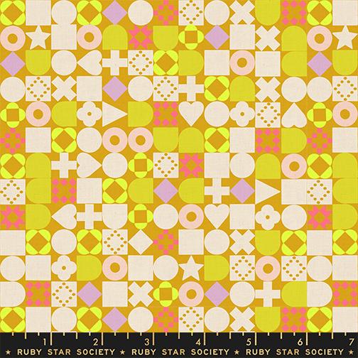 Lofi Linens Cactus RS1134 15CL Ruby Star#1 - Happy Little Quilt Shop