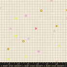 Lofi Linens Natural RS1135 11CL Ruby Star#1 - Happy Little Quilt Shop