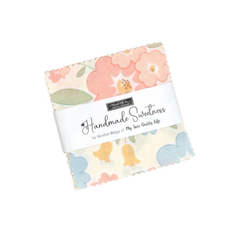 Handmade Sweetness Mini Charm 31790MC Moda Precuts#1 - Happy Little Quilt Shop