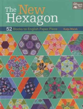 New Hexagon Paper Piecing Kit - Includes Book and Paper Pieces