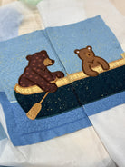 Bears Family Outing Table Runner Machine Embroidery Kit - Happy Little Quilt Shop