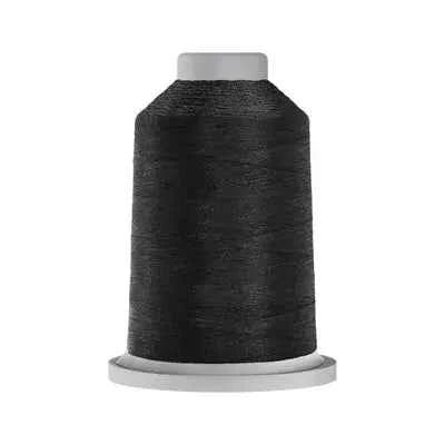 Black - Glide 40wt - King Spool - 5500yds - Happy Little Quilt Shop