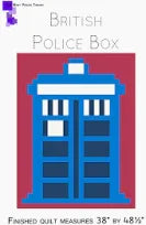British Police Box - Happy Little Quilt Shop