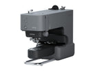 A Brother PP1 Skitch single-needle embroidery machine in black color, showing the front view with the brand name visible.