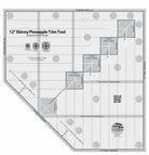 Creative Grids Quilt Ruler 12in Skinny Pineapple Trim Tool - Happy Little Quilt Shop